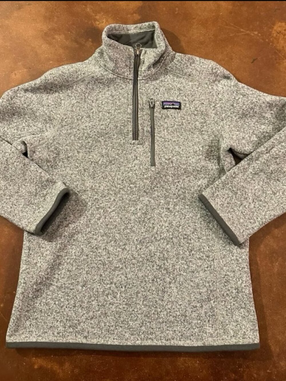 Patagonia Womens Better Sweater 1/4 Zip Fleece Pullover Jacket XS